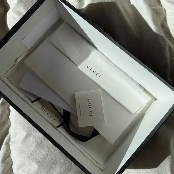 Black Gucci GG Marmont Wallet on Chain Purse - Picture 13 of 15